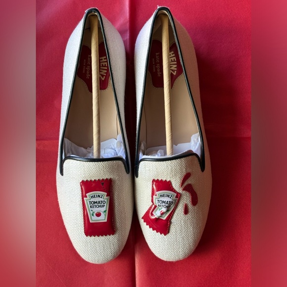 🥫🍅🥫HEINZ X KATE SPADE NEW YORK LOAFERS 🥫🍅🥫 NWT 🥫🍅🥫 - Picture 7 of 16